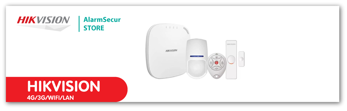 HIKVISION ชุดสัญญาณกันขโมยไร้สาย 4G/3G/WIFI/LAN